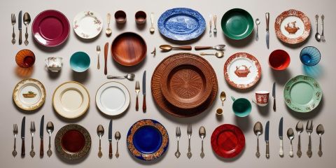 la vaisselle à toute époque
